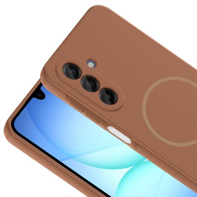 Galaxy A17 Case Zore Meta Cover with M-safe Charging Feature - 17