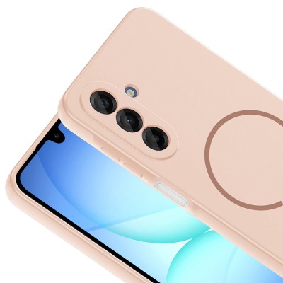 Galaxy A17 Case Zore Meta Cover with M-safe Charging Feature - 19