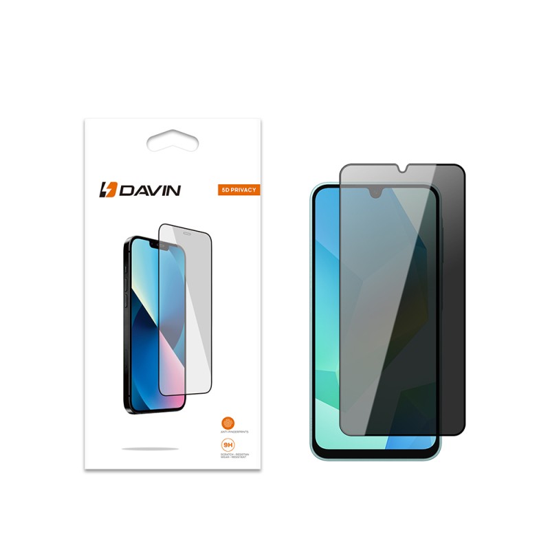 Galaxy A17 Davin 5D Privacy Cam Ekran Koruyucu - 2