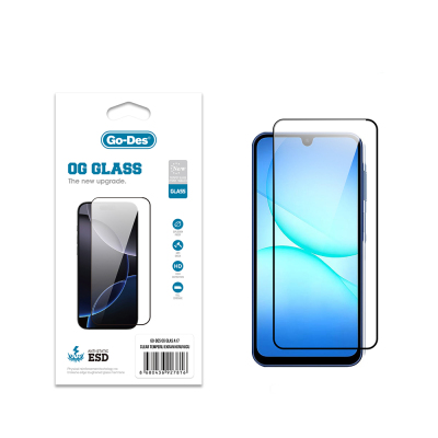 Galaxy A17 Go Des OG Glass Antistatic Tempered Glass Screen Protector - Go Des