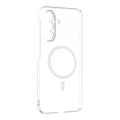 Galaxy A17 Kamera Korumalı M-Safe Şarj Özellikli Şeffaf Zore London Sert PC Kapak - 3