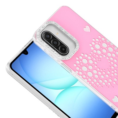 Galaxy A17 Kılıf Damla Taşlı Zore Rivas Sert PC Kapak - 6
