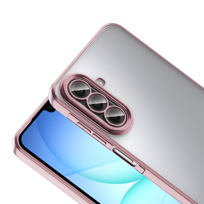 Galaxy A17 Kılıf Kamera Korumalı Logo Gösteren Zore Omega Kapak - 14