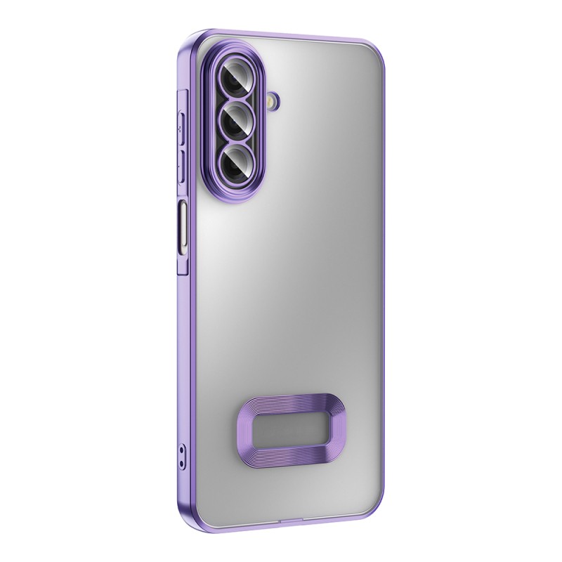 Galaxy A17 Kılıf Kamera Korumalı Logo Gösteren Zore Omega Kapak - 9