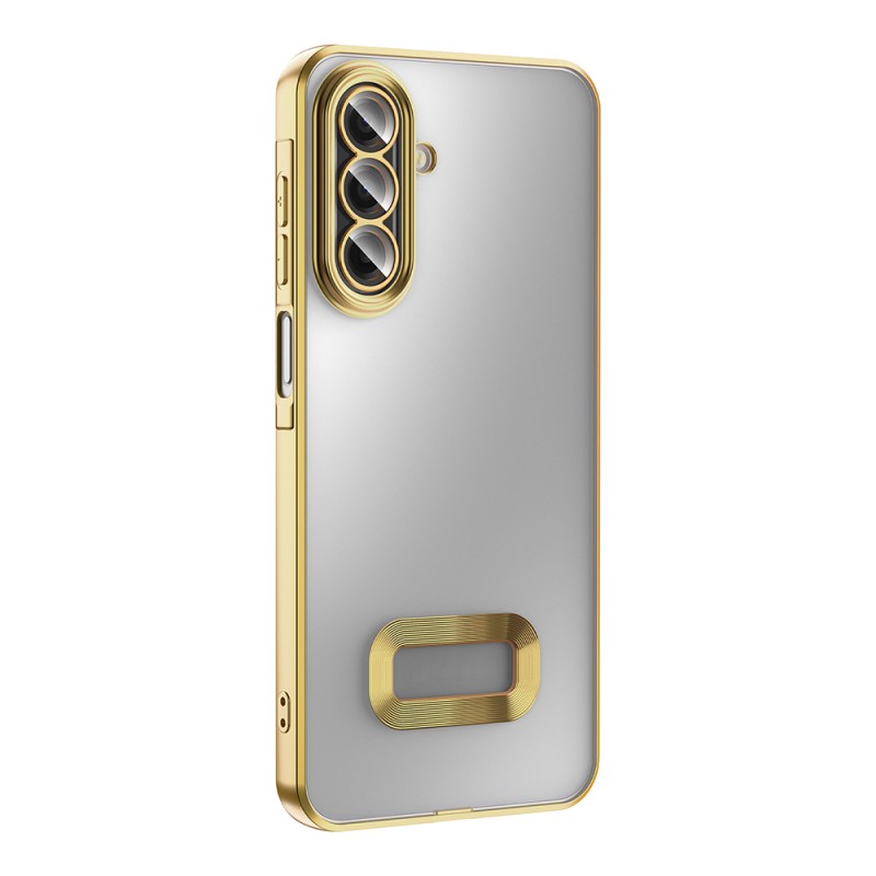 Galaxy A17 Kılıf Kamera Korumalı Logo Gösteren Zore Omega Kapak - 10