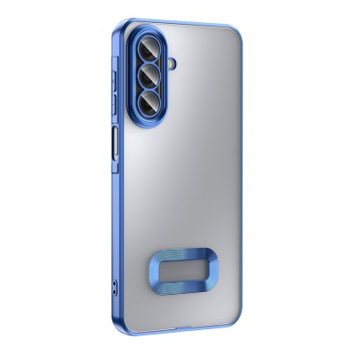 Galaxy A17 Kılıf Kamera Korumalı Logo Gösteren Zore Omega Kapak - 11