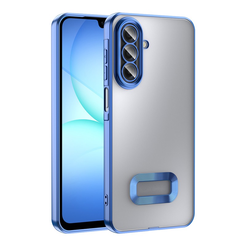 Galaxy A17 Kılıf Kamera Korumalı Logo Gösteren Zore Omega Kapak - 3