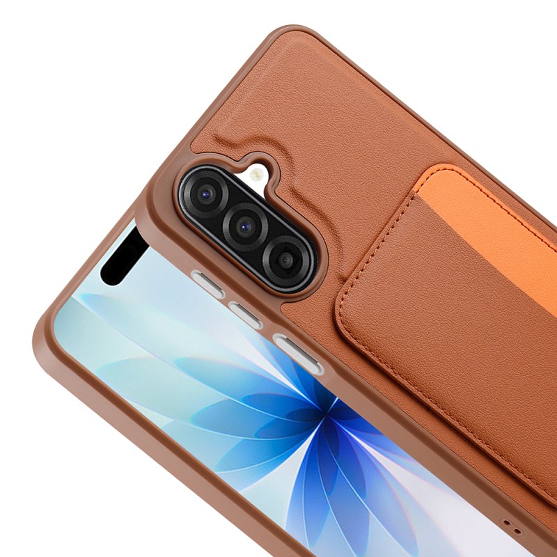 Galaxy A17 Kılıf Kartlıklı Zore X-Kart Silikon Kapak - 12