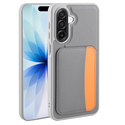 Galaxy A17 Kılıf Kartlıklı Zore X-Kart Silikon Kapak - 3