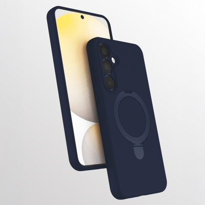 Galaxy A17 Kılıf M-safe Şarj Özellikli Standlı Zore Samara Kapak - Zore