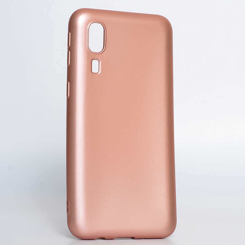 Galaxy A2 Core Kılıf Zore Premier Silikon Kapak - Rose Gold