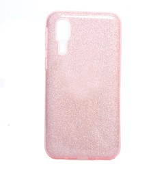 Galaxy A2 Core Kılıf Zore Shining Silikon Rose Gold