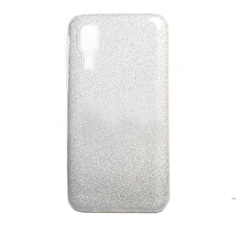 Galaxy A2 Core Kılıf Zore Shining Silikon - Gümüş