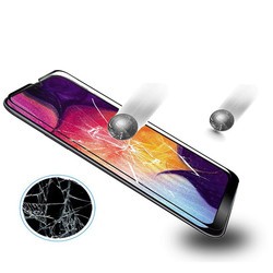 Galaxy A20E Zore Kenarları Kırılmaya Dayanıklı Cam Ekran Koruyucu - 2