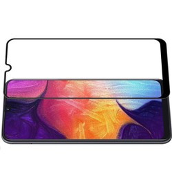 Galaxy A20E Zore Kenarları Kırılmaya Dayanıklı Cam Ekran Koruyucu - 3