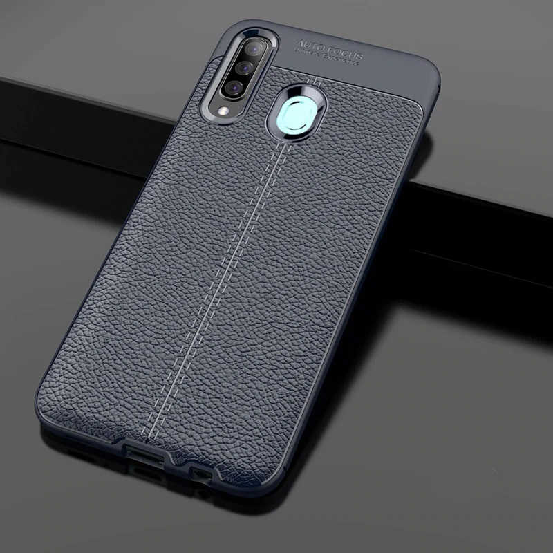 Galaxy A20S Kılıf Zore Niss Silikon Kapak - Lacivert