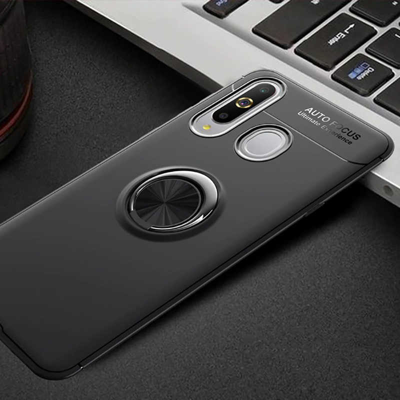 Galaxy A20S Kılıf Zore Ravel Silikon Kapak - Siyah