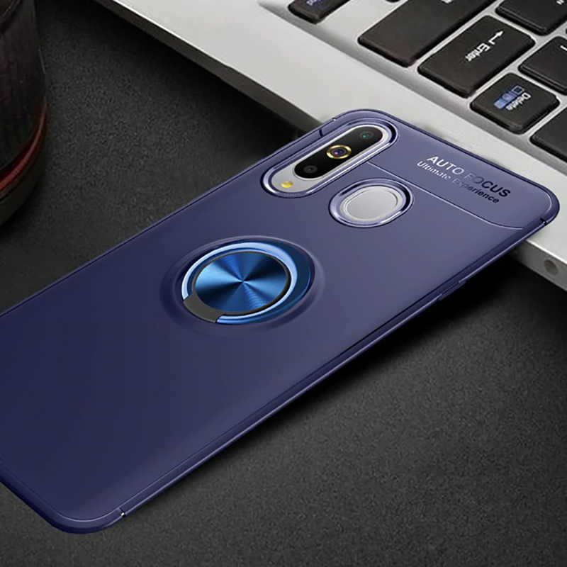 Galaxy A20S Kılıf Zore Ravel Silikon Kapak - Mavi