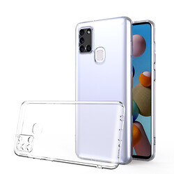 Galaxy A21S Case Zore Kamera Korumalı Süper Silikon Cover - Zore