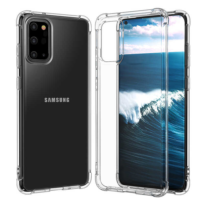 Galaxy A21S Kılıf Zore Nitro Anti Shock Silikon - Renksiz