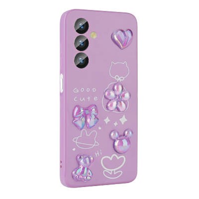 Galaxy A23 4G Case Relief Figured Shiny Zore Toys Silicone Cover - 3