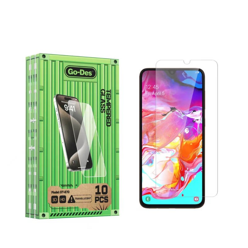 Galaxy A23 Go Des Fingerprint-Free 9H Oleophobic Bom Glass Screen Protector - 1