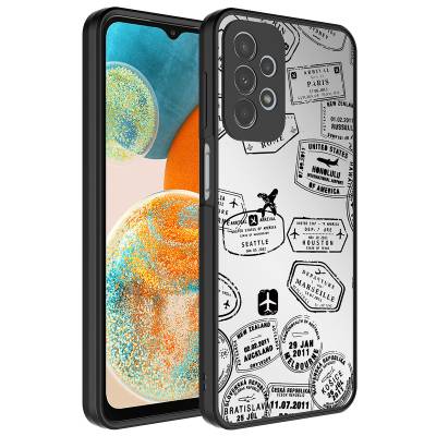 Galaxy A23 Kılıf Aynalı Desenli Kamera Korumalı Parlak Zore Mirror Kapak - Zore