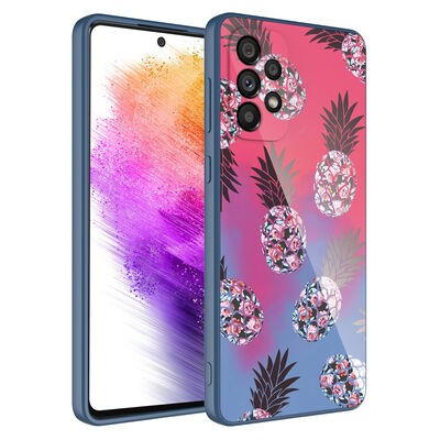 Galaxy A23 Kılıf Kamera Korumalı Desenli Sert Silikon Zore Epoksi Kapak - 6
