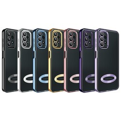 Galaxy A23 Kılıf Kamera Korumalı Logo Gösteren Zore Omega Kapak - 2