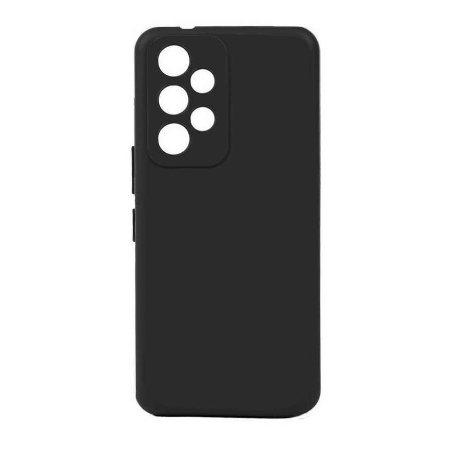 Galaxy A23 Kılıf Zore Biye Silikon - Siyah