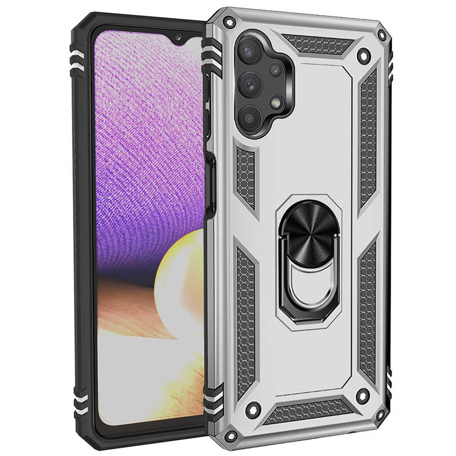 Galaxy A23 Kılıf Zore Vega Kapak - Gri
