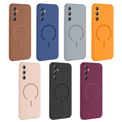 Galaxy A24 Case Zore Meta Cover with M-safe Charging Feature - 23