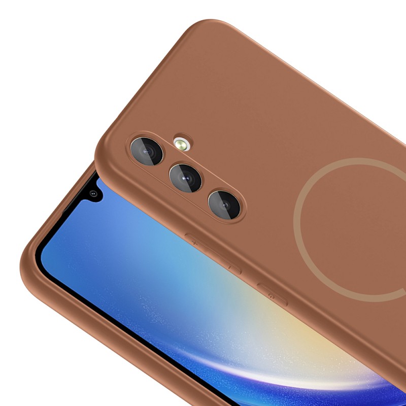 Galaxy A24 Case Zore Meta Cover with M-safe Charging Feature - 17