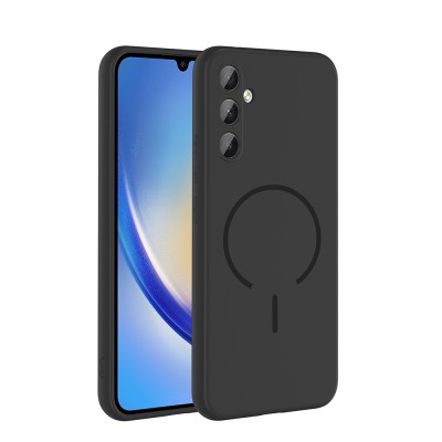 Galaxy A24 Case Zore Meta Cover with M-safe Charging Feature - 4