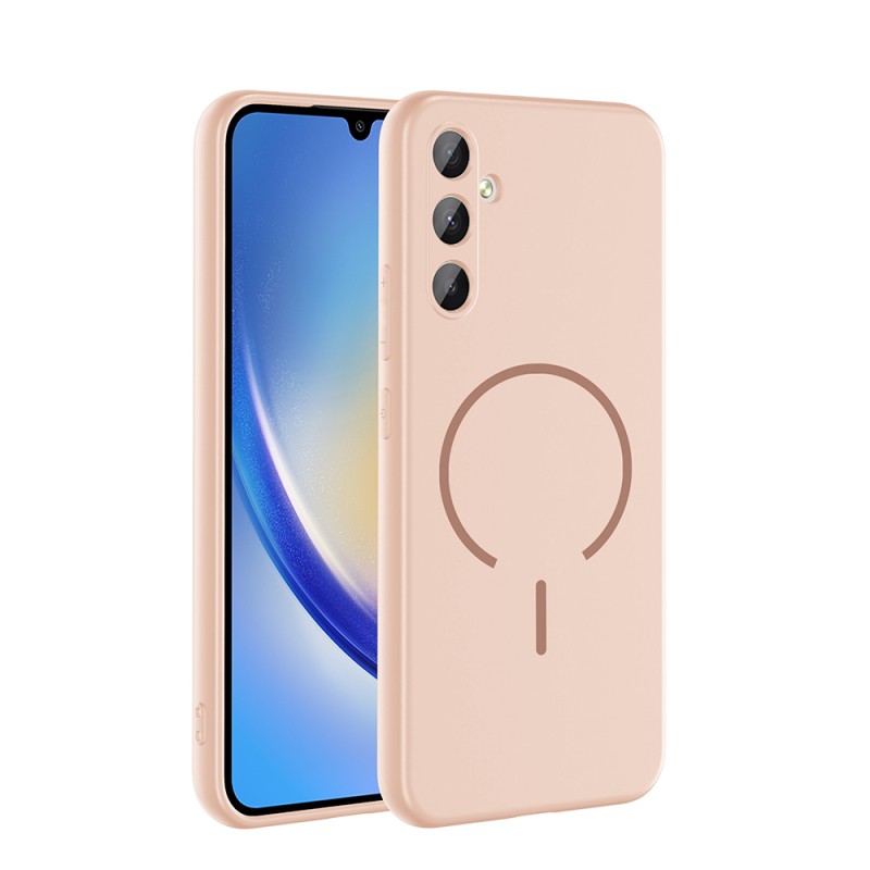 Galaxy A24 Case Zore Meta Cover with M-safe Charging Feature - 6