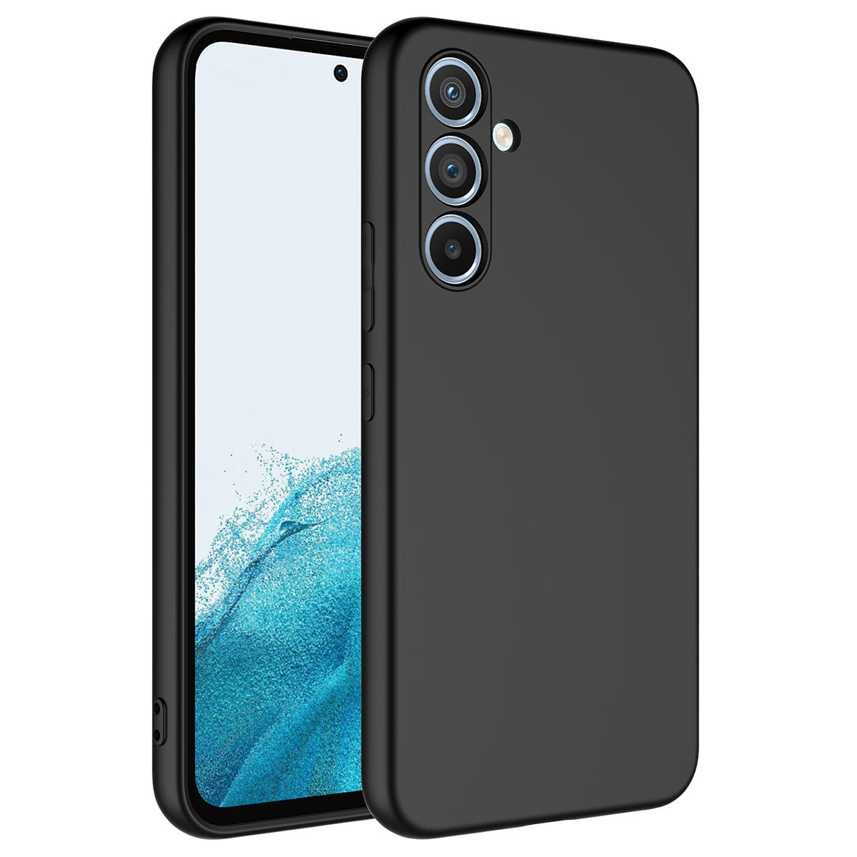 Galaxy A24 Kılıf Zore Mara Lansman Kapak - Siyah