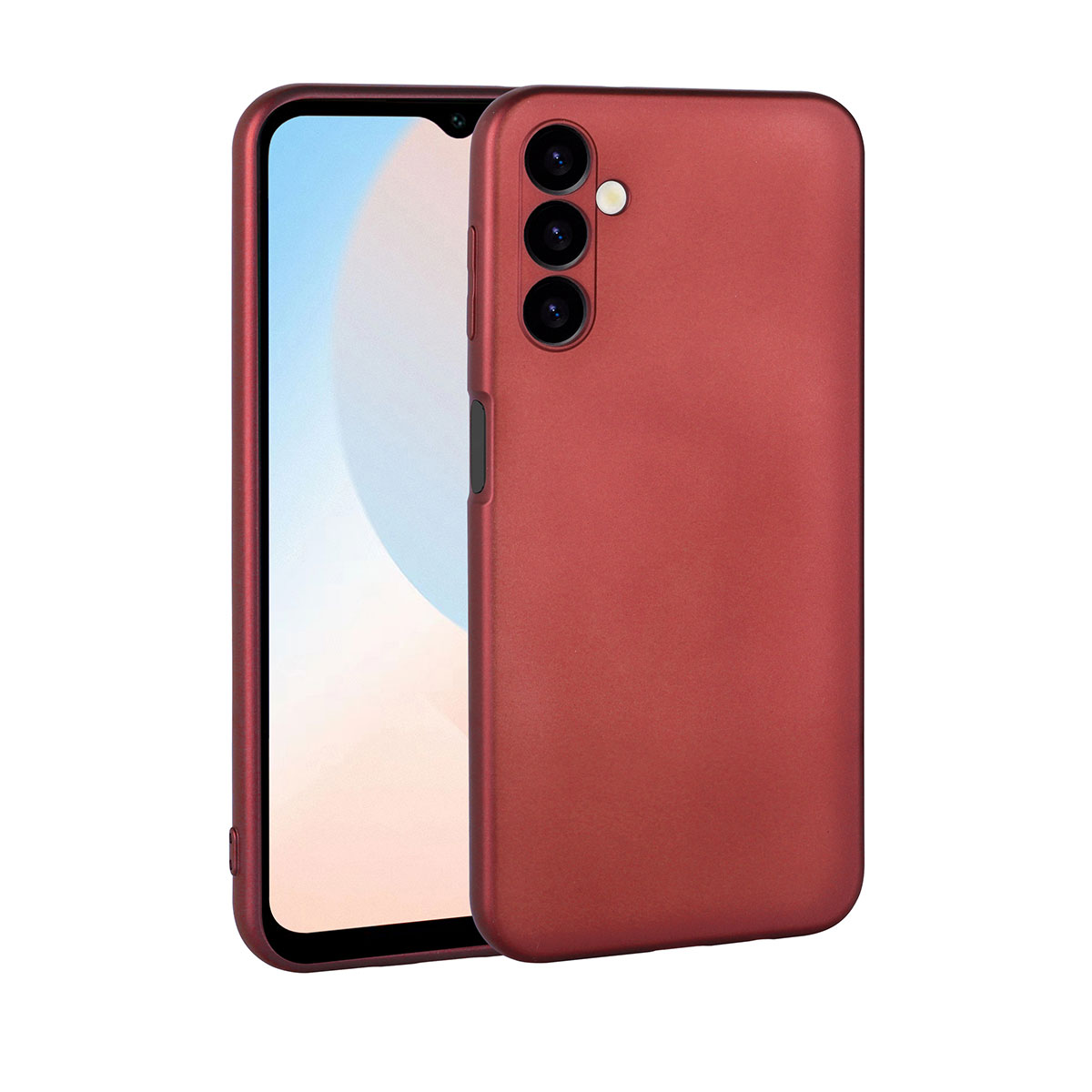 Galaxy A24 Kılıf Zore Premier Silikon Kapak - Kırmızı