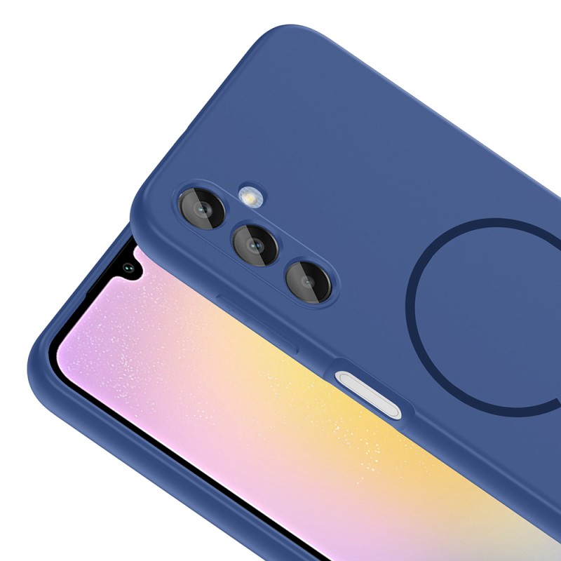 Galaxy A25 Case Zore Meta Cover with M-safe Charging Feature - 16