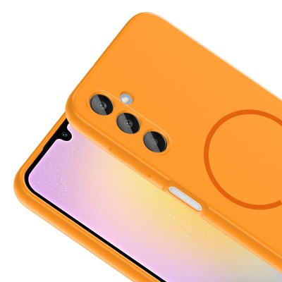 Galaxy A25 Case Zore Meta Cover with M-safe Charging Feature - 18