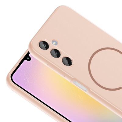 Galaxy A25 Case Zore Meta Cover with M-safe Charging Feature - 19