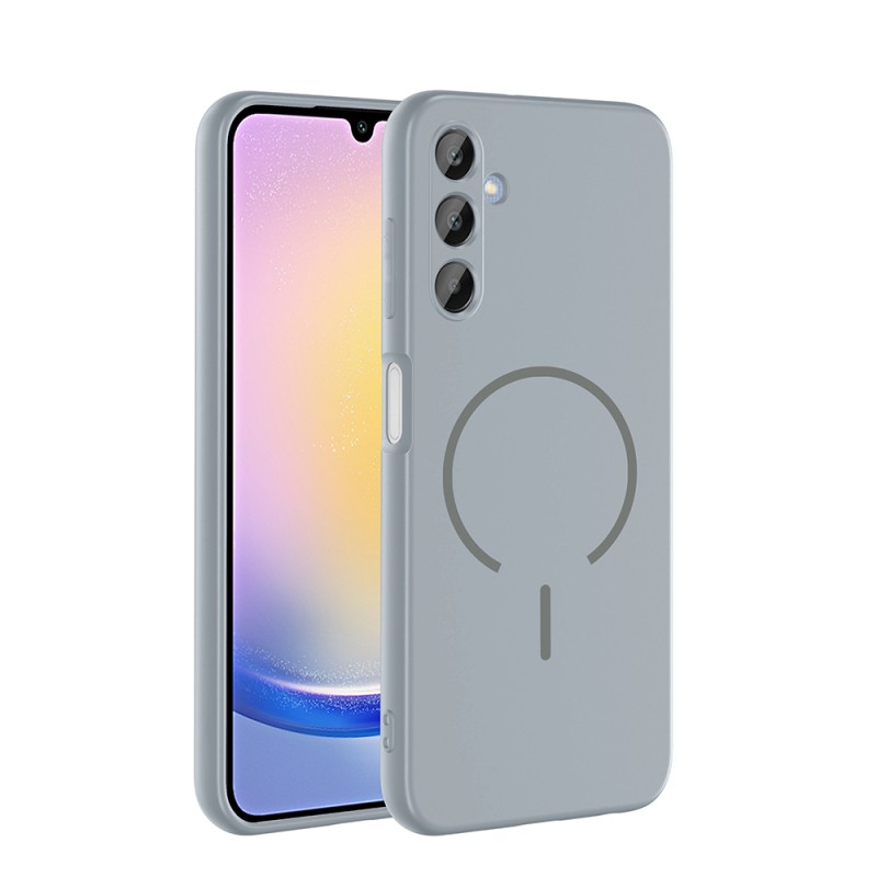 Galaxy A25 Case Zore Meta Cover with M-safe Charging Feature - 1