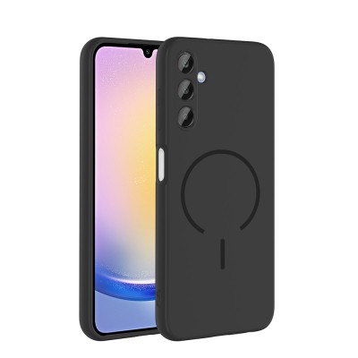 Galaxy A25 Case Zore Meta Cover with M-safe Charging Feature - 4