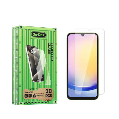 Galaxy A25 Go Des Parmak İzi Bırakmayan 9H Oleofobik Bom Glass Ekran Koruyucu - Go Des