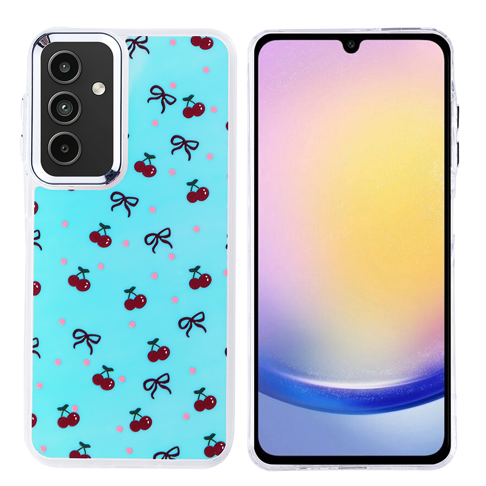 Galaxy A25 Kılıf Airbag Tasarımlı NXXA Hadra Kapak - Kiraz
