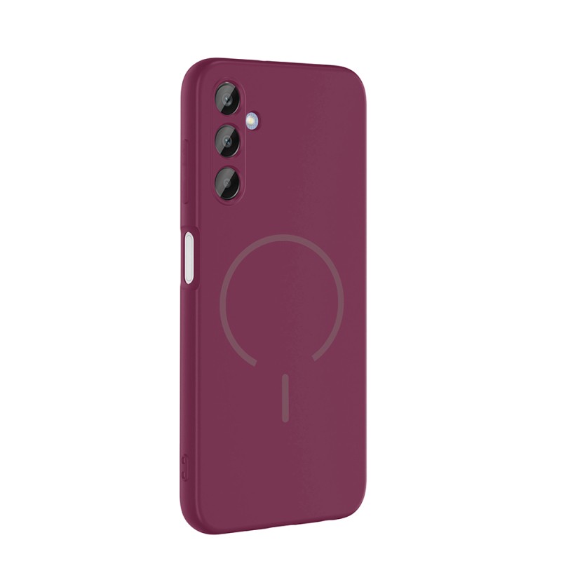 Galaxy A25 Kılıf M-safe Şarj Özellikli Zore Meta Kapak - 13