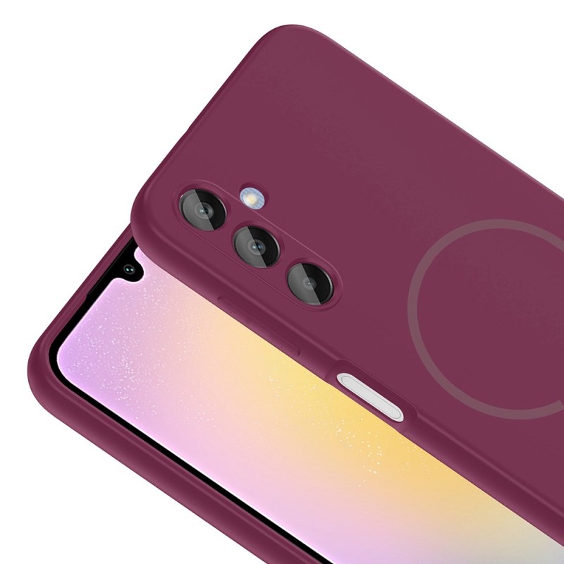 Galaxy A25 Kılıf M-safe Şarj Özellikli Zore Meta Kapak - 20