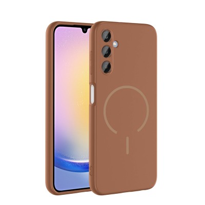 Galaxy A25 Kılıf M-safe Şarj Özellikli Zore Meta Kapak - 3
