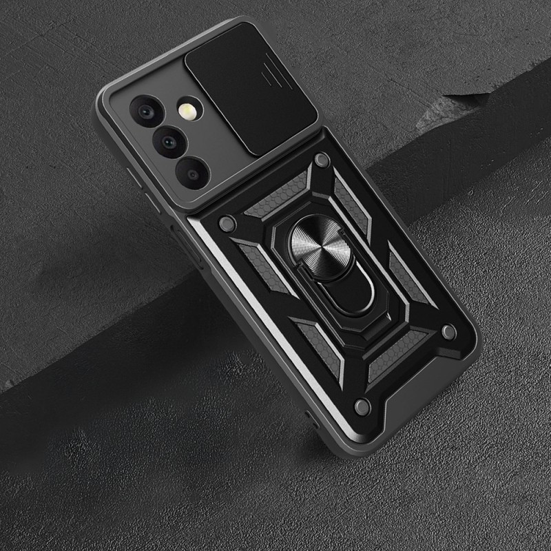 Galaxy A26 Case Magnetic Stand Camera Protection Zore Sliding Vega Cover - 9