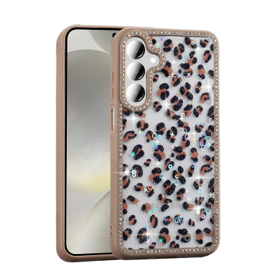Galaxy A26 Case Stone and Glitter Design Zore Azra Cover - Zore
