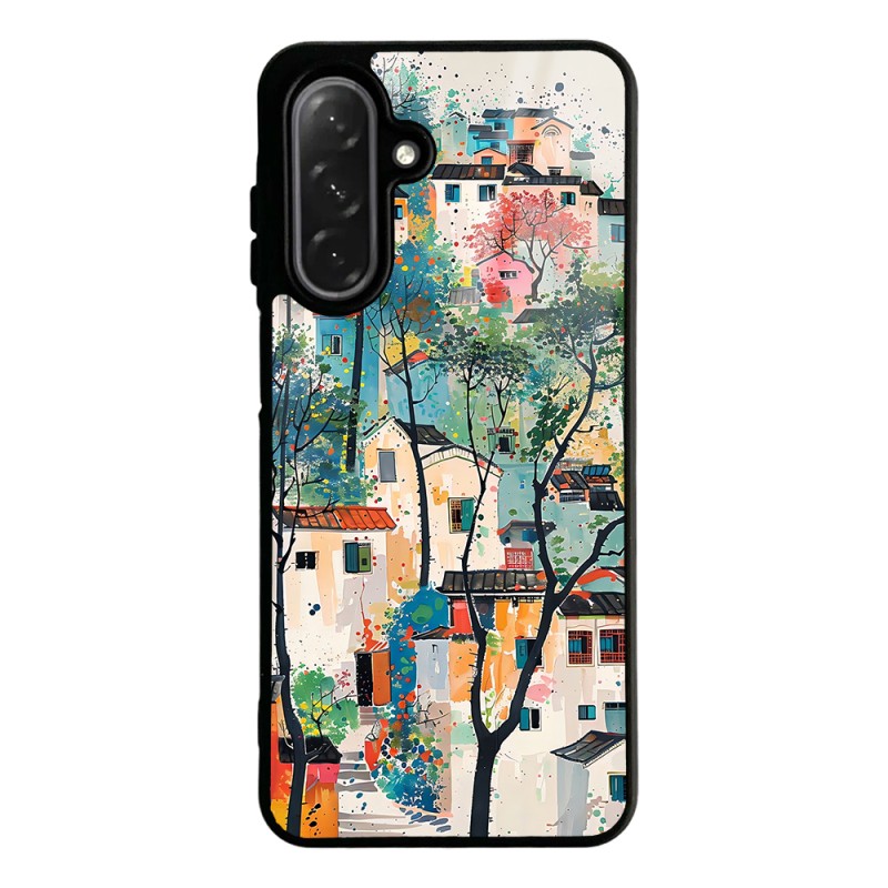 Galaxy A26 Kılıf Kamera Korumalı Desenli Zore Lusi Kapak - 3